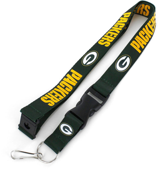 WHOLESALE GREEN BAY PACKERS (GREEN) TEAM LANYARD