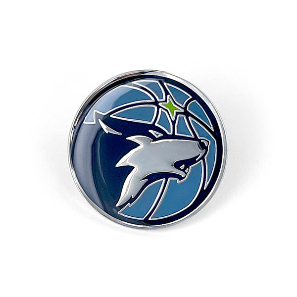 MINNESOTA TIMBERWOLVES LOGO PIN