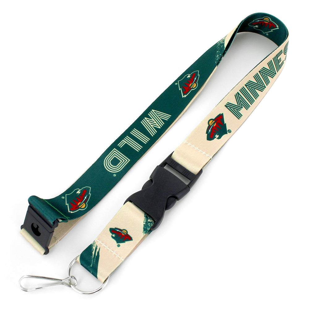WHOLESALE MINNESOTA WILD CROSSFADE LANYARD