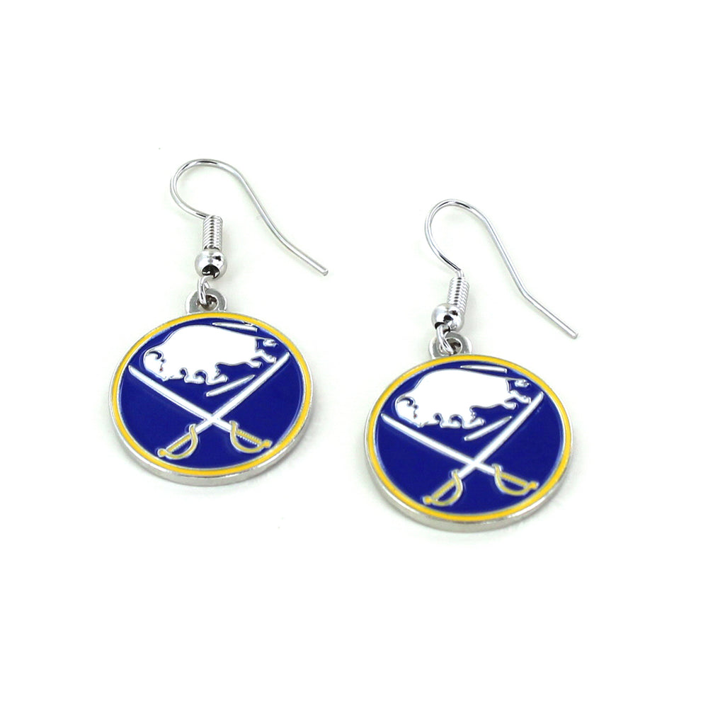WHOLESALE BUFFALO SABRES DANGLER EARRINGS