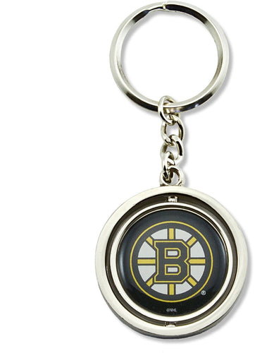WHOLESALE BOSTON BRUINS SPINNING KEYCHAIN