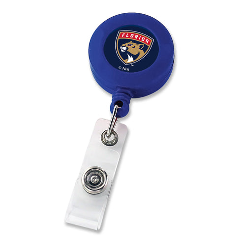 WHOLESALE FLORIDA PANTHERS (BLUE) BADGE REEL (NE)
