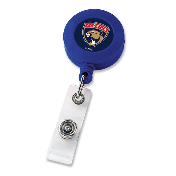 WHOLESALE FLORIDA PANTHERS (BLUE) BADGE REEL (NE)