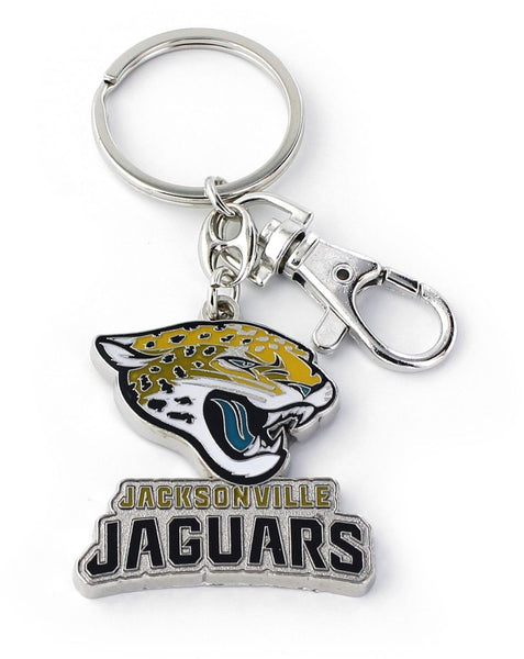 WHOLESALE JACKSONVILLE JAGUARS TEAM LOGO HEAVYWEIGHT KEYCHAIN