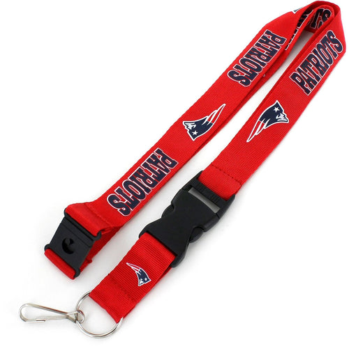 WHOLESALE NEW ENGLAND PATRIOTS (RED) TEAM LANYARD