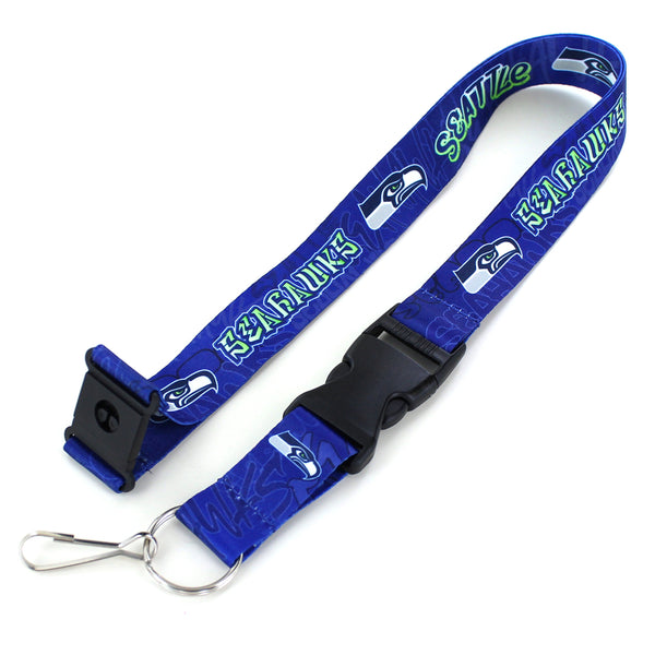 WHOLESALE SEATTLE SEAHAWKS GRAFFITI LANYARD