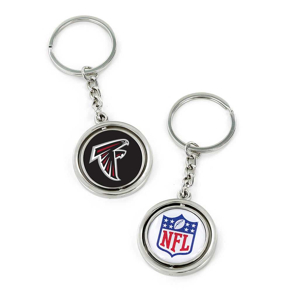 WHOLESALE ATLANTA FALCONS SPINNING KEYCHAIN
