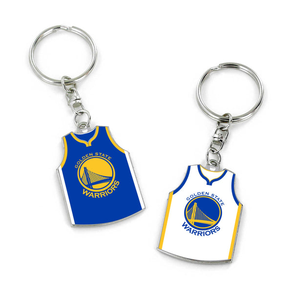 WHOLESALE GOLDEN STATE WARRIORS REVERSIBLE HOME/AWAY JERSEY KEYCHAIN