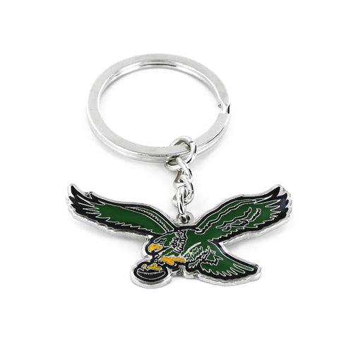 WHOLESALE PHILADELPHIA EAGLES THROWBACK LOGO KEYCHAIN