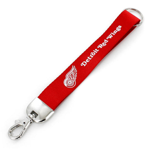 WHOLESALE DETROIT RED WINGS DELUXE WRISTLET KEYCHAIN
