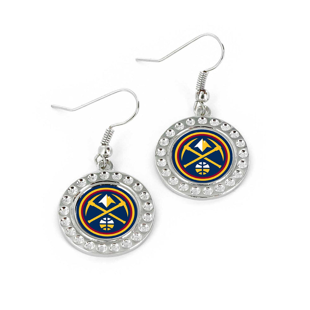 WHOLESALE DENVER NUGGETS DIMPLE EARRINGS