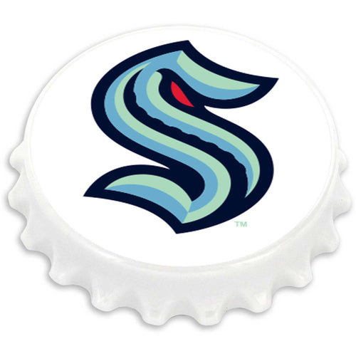 WHOLESALE SEATTLE KRAKEN BOTTLE CAP OPENER MAGNET
