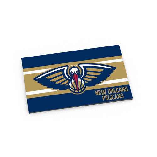 NEW ORLEANS PELICANS STRIPED MAGNET
