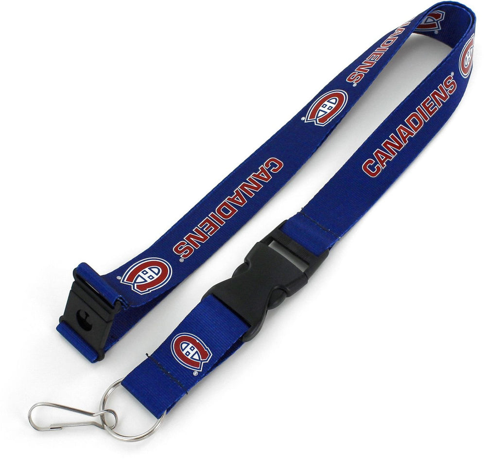 MONTREAL CANADIENS (BLUE) TEAM LANYARD