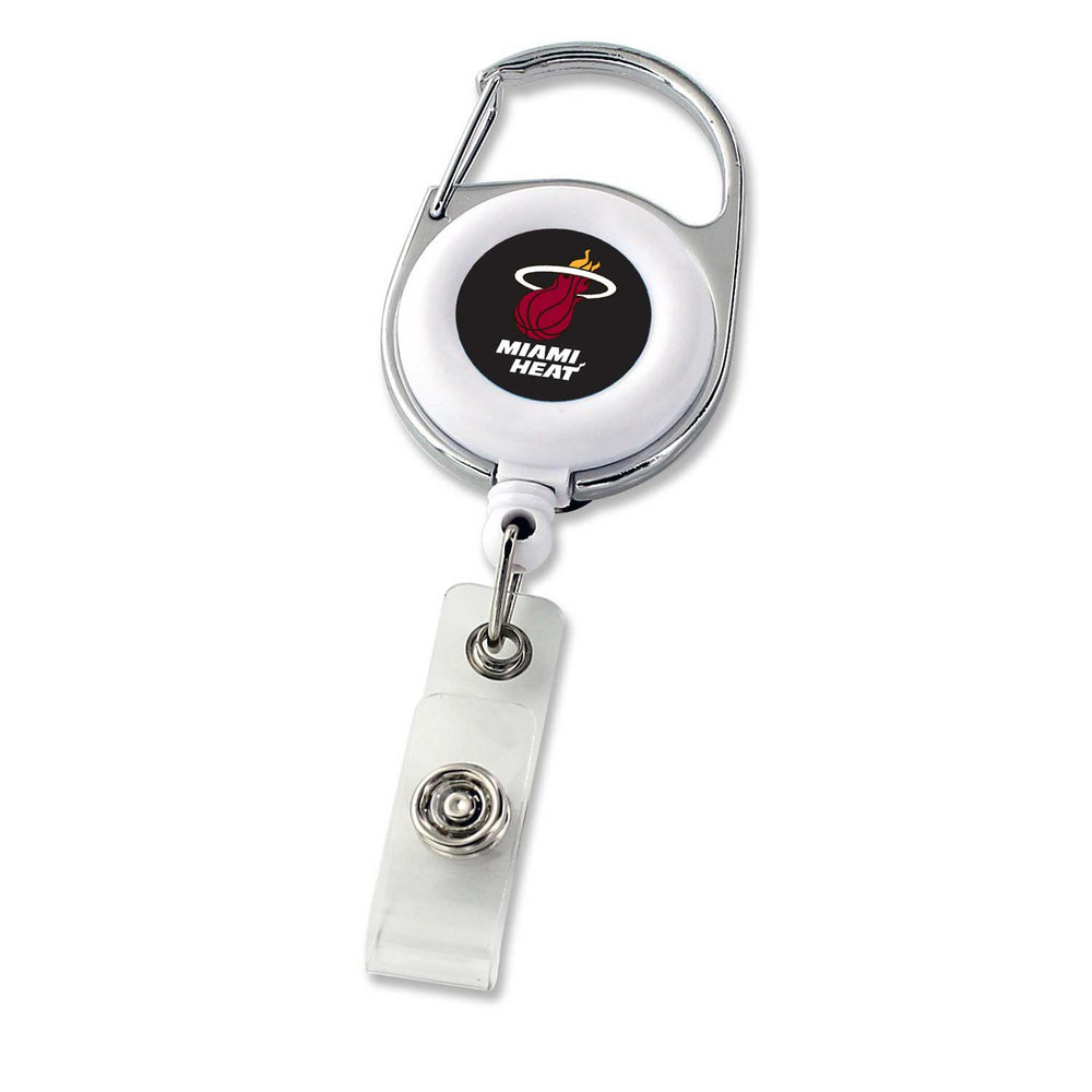 WHOLESALE MIAMI HEAT DELUXE CLIP BADGE REEL