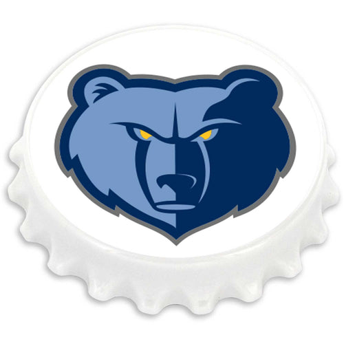 MEMPHIS GRIZZLIES BOTTLE CAP BOTTLE OPENER MAGNET (OC)