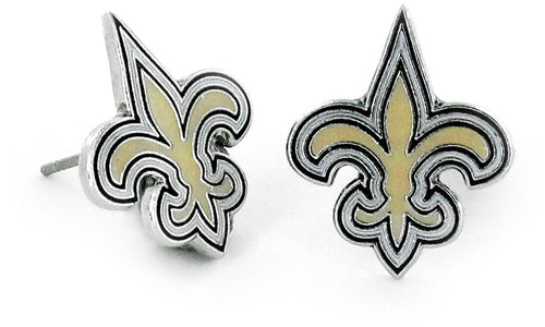 WHOLESALE NEW ORLEANS SAINTS LOGO POST EARRINGS