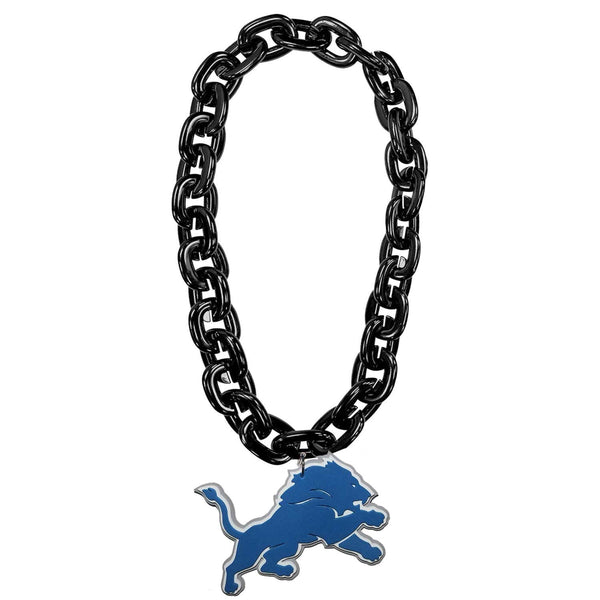 WHOLESALE DETROIT LIONS (BLACK) FAN CHAIN