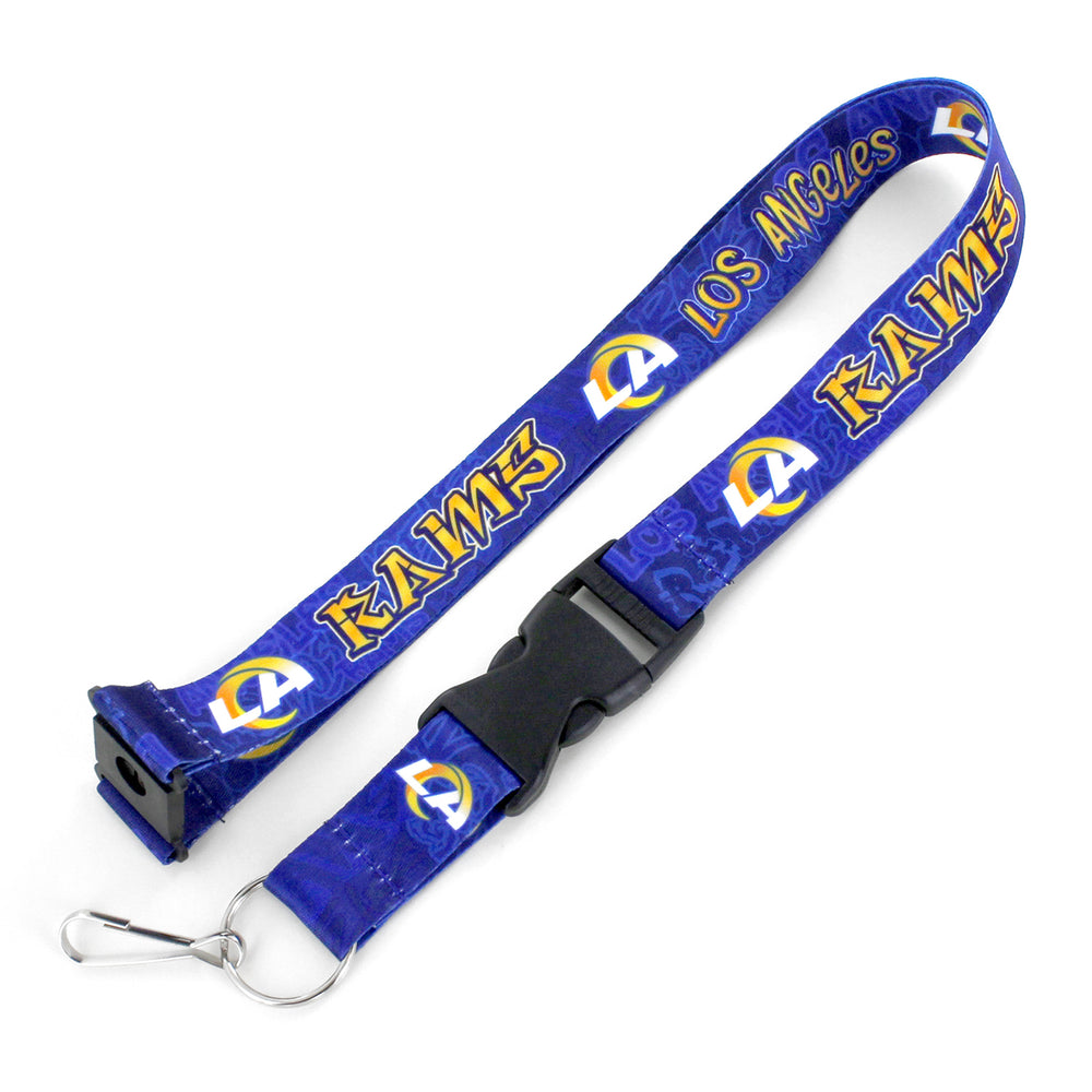 WHOLESALE LOS ANGELES RAMS GRAFFITI LANYARD