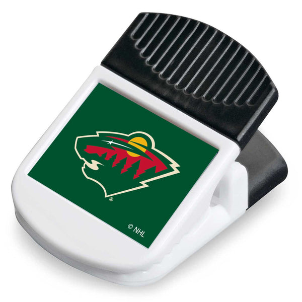 WHOLESALE MINNESOTA WILD MAGNETIC RECTANGULAR CHIP CLIP