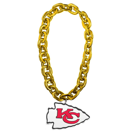 WHOLESALE KANSAS CITY CHIEFS (GOLD) FAN CHAIN