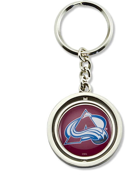 COLORADO AVALANCHE SPINNING KEYCHAIN