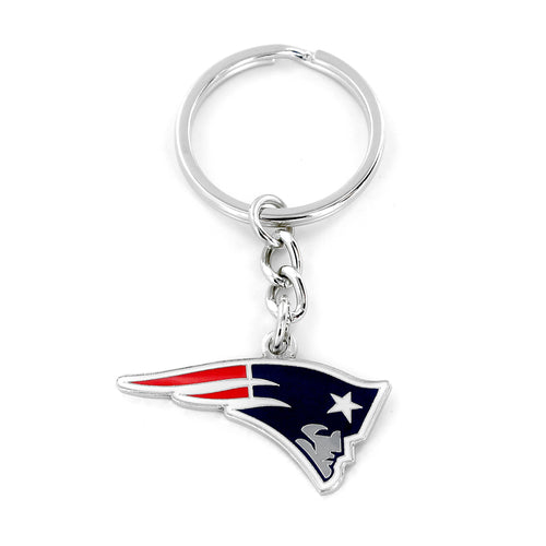 WHOLESALE NEW ENGLAND PATRIOTS LOGO KEYCHAIN