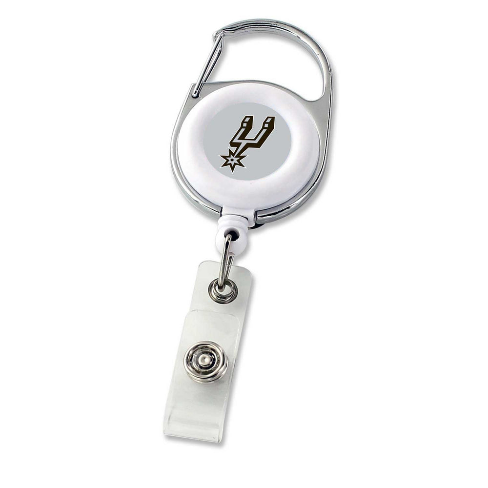 WHOLESALE SAN ANTONIO SPURS DELUXE CLIP BADGE REEL