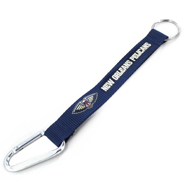 NEW ORLEANS PELICANS CARABINER LANYARD KEYCHAIN
