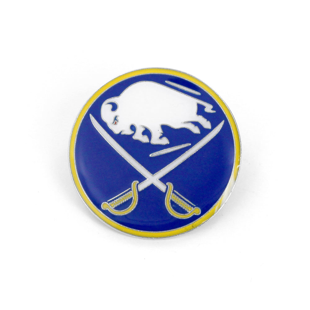 WHOLESALE BUFFALO SABRES CROSS SWORD LOGO PIN