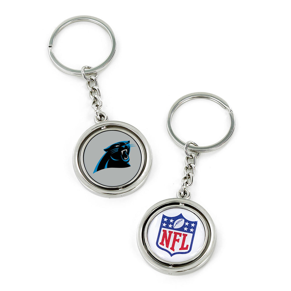 WHOLESALE CAROLINA PANTHERS SPINNING KEYCHAIN