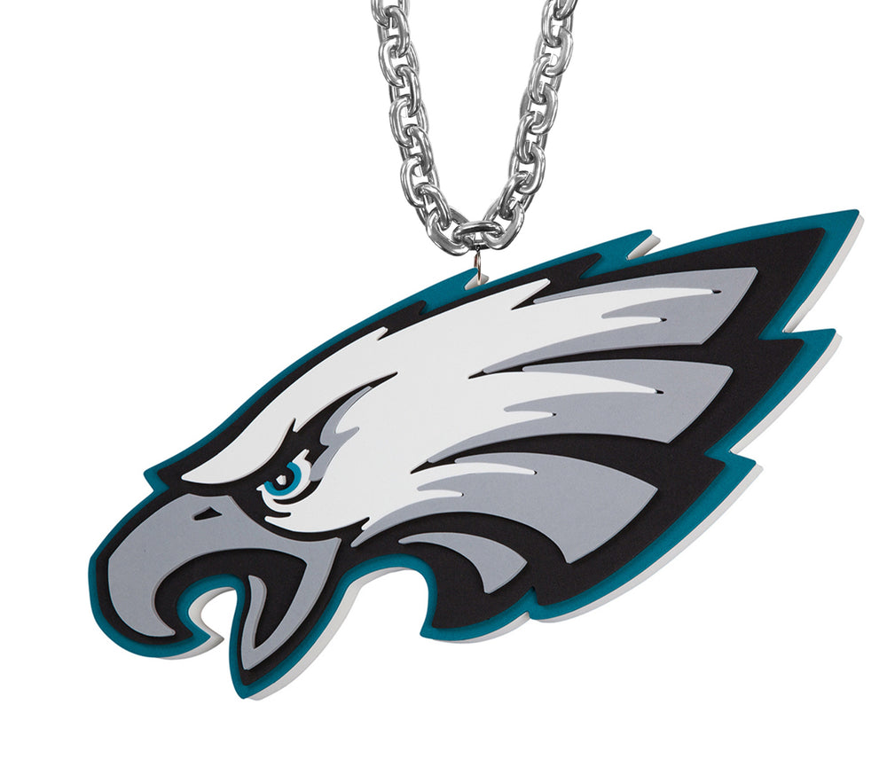 WHOLESALE PHILADELPHIA EAGLES (SILVER) SUPER FAN CHAIN