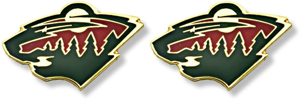 WHOLESALE MINNESOTA WILD TEAM POST EARRINGS