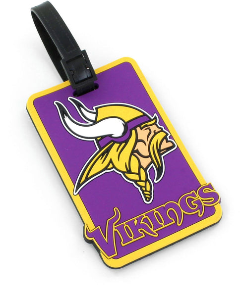 MINNESOTA VIKINGS SOFT BAG TAG