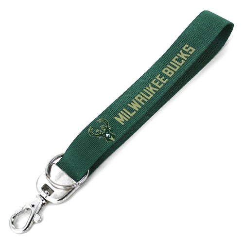 WHOLESALE MILWAUKEE BUCKS DELUXE WRISTLET KEYCHAIN