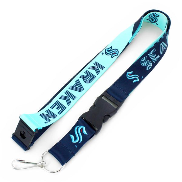 WHOLESALE SEATTLE KRAKEN CROSSFADE LANYARD