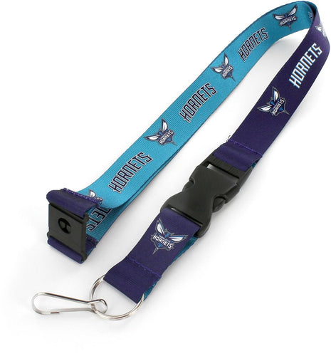 CHARLOTTE HORNETS REVERSIBLE LANYARD
