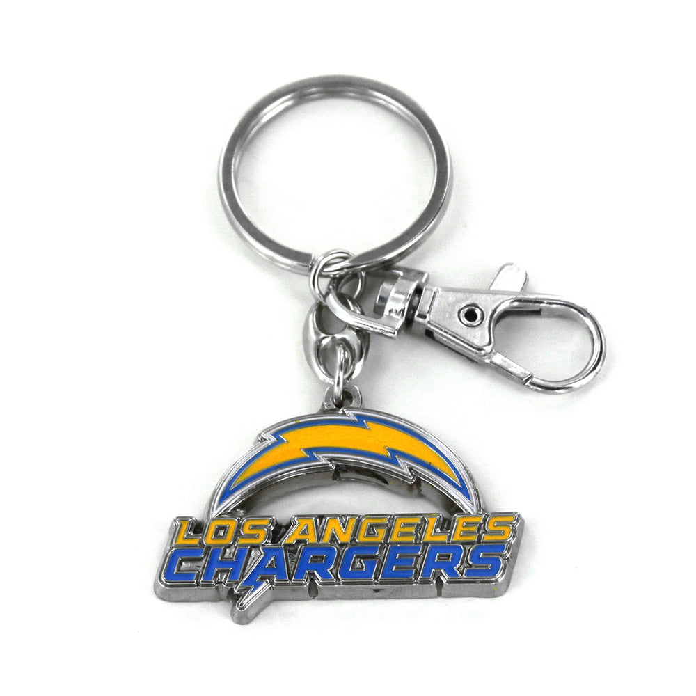 WHOLESALE LOS ANGELES CHARGERS TEAM LOGO HEAVYWEIGHT KEYCHAIN