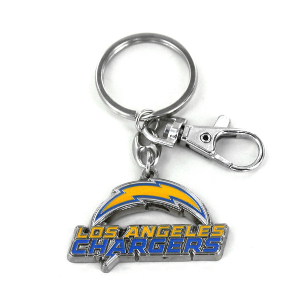 WHOLESALE LOS ANGELES CHARGERS TEAM LOGO HEAVYWEIGHT KEYCHAIN