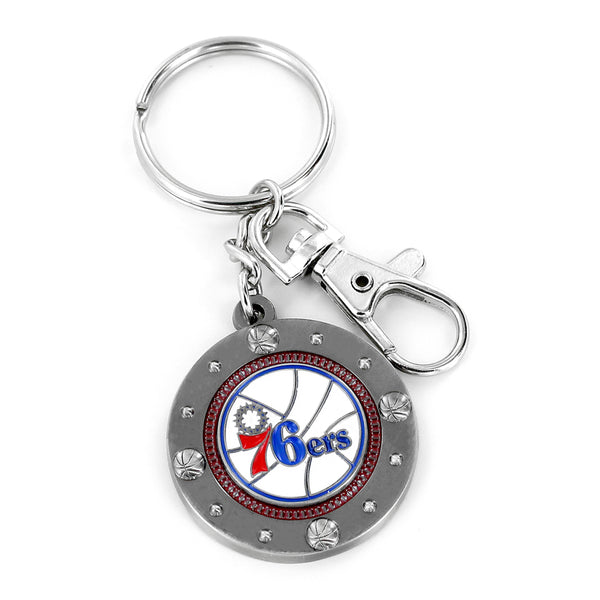 WHOLESALE PHILADELPHIA 76ERS IMPACT KEYCHAIN