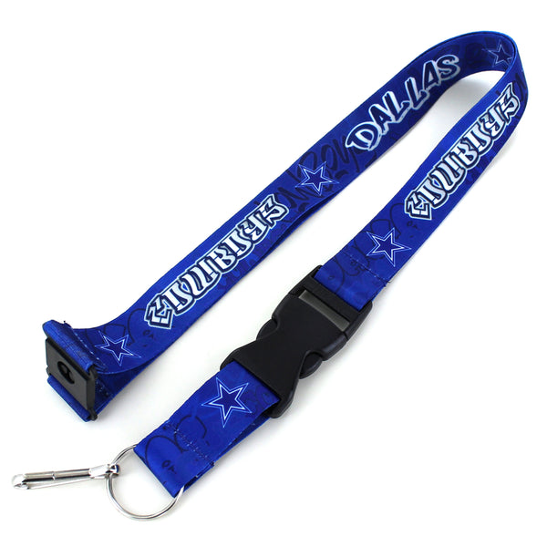 WHOLESALE DALLAS COWBOYS GRAFFITI LANYARD
