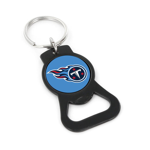 WHOLESALE TENNESSEE TITANS (BLACK) BOTTLE OPENER KEYCHAIN