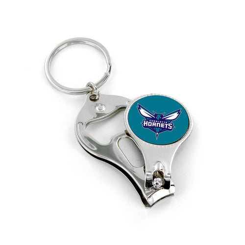CHARLOTTE HORNETS MULTI-FUNCTION KEYCHAIN