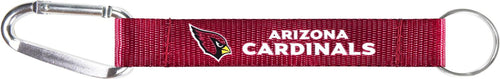 ARIZONA CARDINALS (RED) CARABINER KEYCHAIN