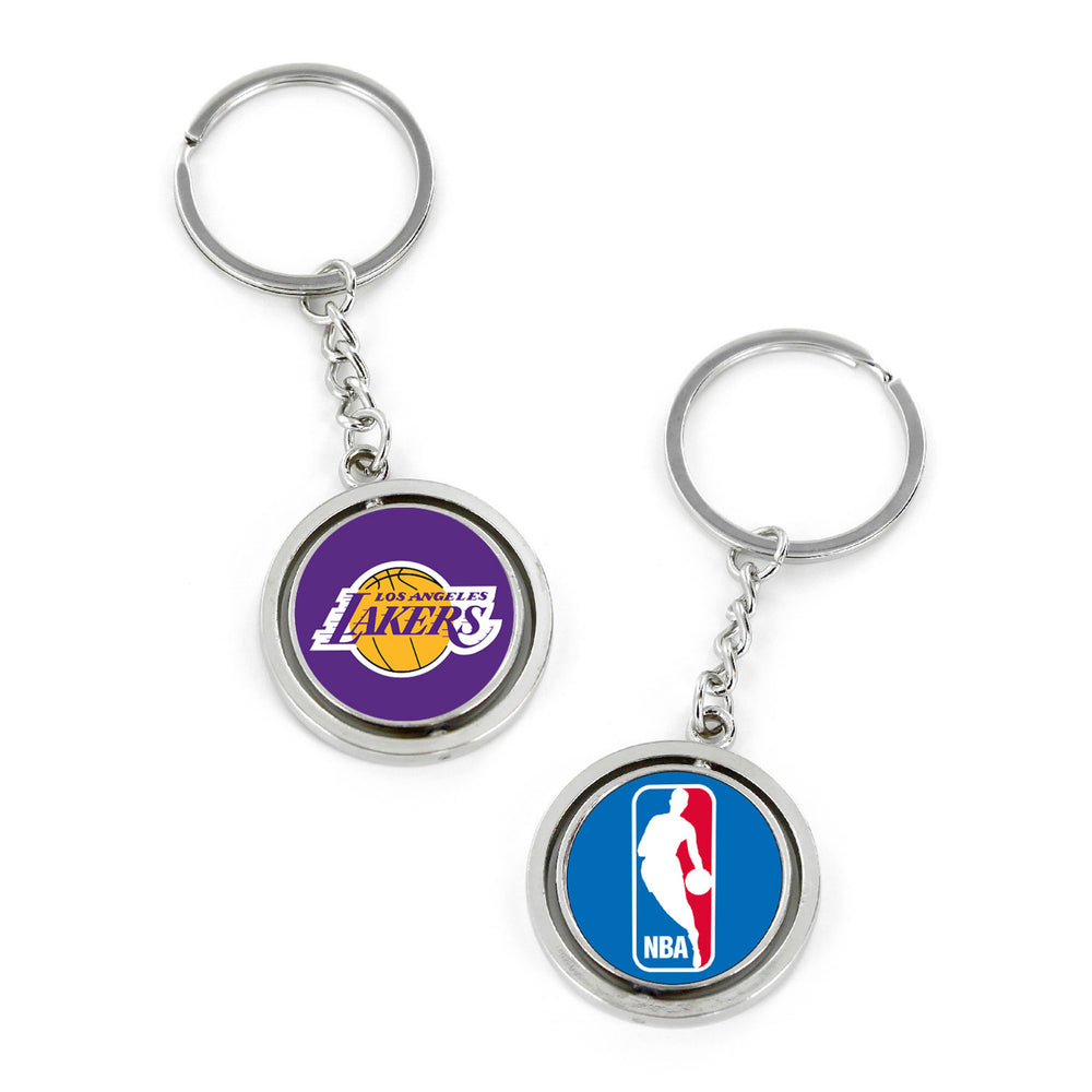 WHOLESALE LOS ANGELES LAKERS SPINNING KEYCHAIN