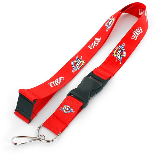 WHOLESALE OKLAHOMA CITY THUNDER (RED) TEAM LANYARD