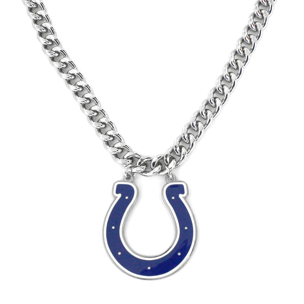 WHOLESALE INDIANAPOLIS COLTS HEAVYWEIGHT TEAM LOGO NECKLACE