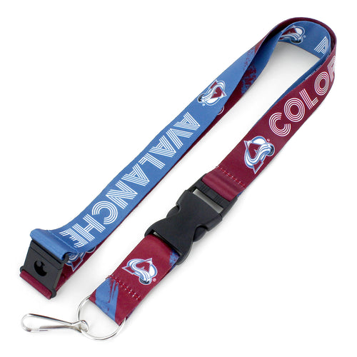 WHOLESALE COLORADO AVALANCHE CROSSFADE LANYARD
