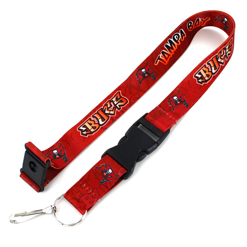 WHOLESALE TAMPA BAY BUCCANEERS GRAFFITI LANYARD