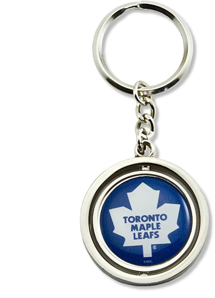 WHOLESALE TORONTO MAPLE LEAFS SPINNING KEYCHAIN